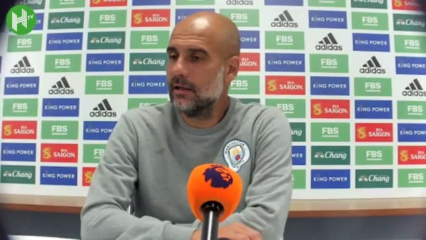 Pep Guardiola on 'excellent performance' in win over Leicester
